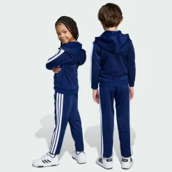 adidas Pullover & Sweats<· Essentials Kids Trainingsanzug Dark Blue / White