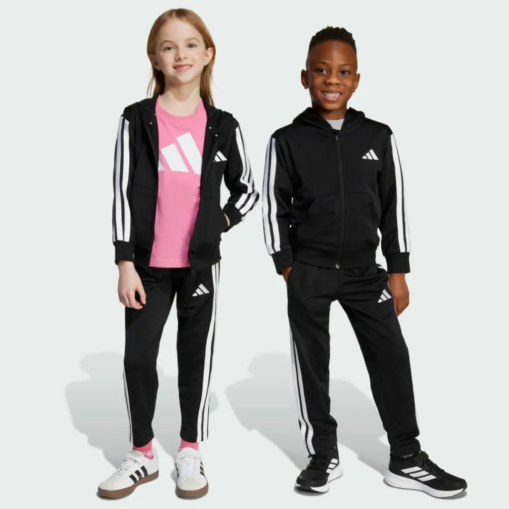 adidas Pullover & Sweats<· Essentials Kids Trainingsanzug Black / White