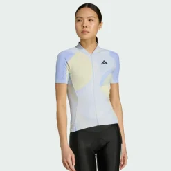 adidas Radsport|Trikots<· Essentials 3-Streifen Light In Motion Halo Blue