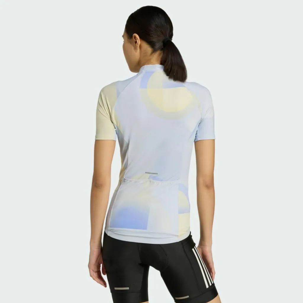 adidas Radsport|Trikots<· Essentials 3-Streifen Light In Motion Halo Blue
