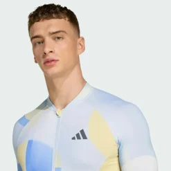 adidas Radsport|Trikots<· Essentials 3-Streifen Light In Motion Halo Blue
