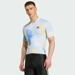 adidas Radsport|Trikots<· Essentials 3-Streifen Light In Motion Halo Blue