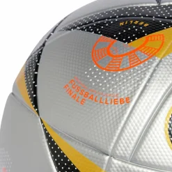 adidas Bälle<· EURO24 LGE Final silver met.-gold met.-black-solar red