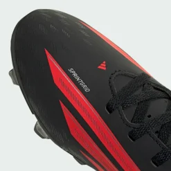adidas Fußballschuhe<· F50 Club Firm Ground / Multi Ground Core Black / Lucid Red / Core Black
