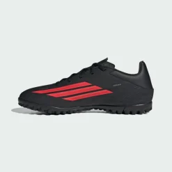 adidas Fußball|Fußballschuhe<· F50 Club Fußballschuh, Rollrasen Core Black / Lucid Red / Core Black
