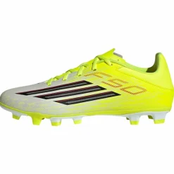 adidas Fußballschuhe|Fußball<· F50 CLUB Fußballschuh, feste/gemischte Team Solar Yellow 2 / Core Black / Lucid Red