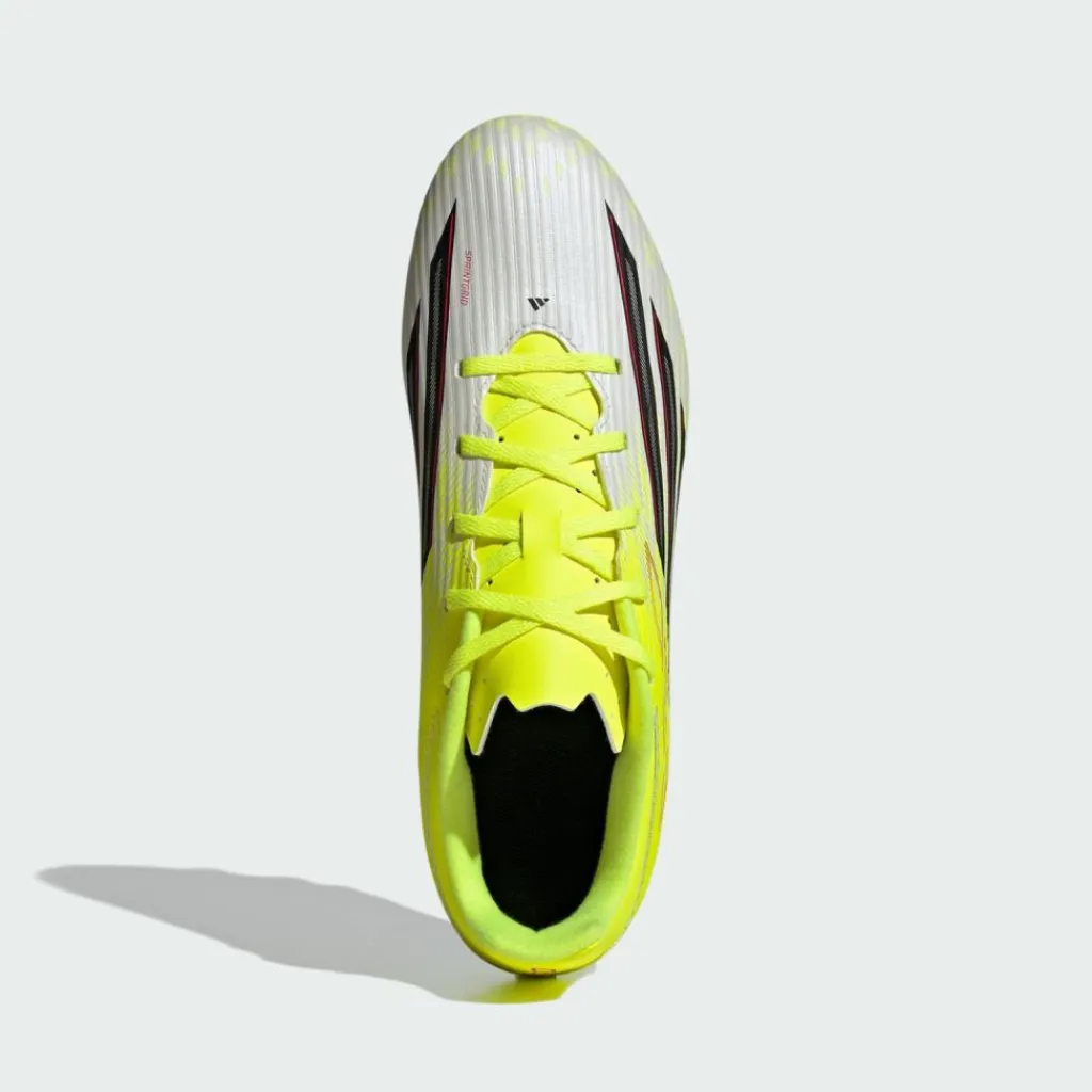 adidas Fußballschuhe|Fußball<· F50 CLUB Fußballschuh, feste/gemischte Team Solar Yellow 2 / Core Black / Lucid Red