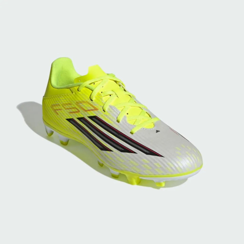 adidas Fußballschuhe|Fußball<· F50 CLUB Fußballschuh, feste/gemischte Team Solar Yellow 2 / Core Black / Lucid Red