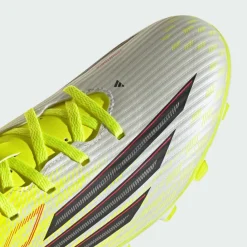 adidas Fußballschuhe|Fußball<· F50 CLUB Fußballschuh, feste/gemischte Team Solar Yellow 2 / Core Black / Lucid Red