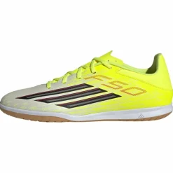 adidas Fußball|Fußballschuhe<· F50 CLUB Fußballschuh, Hallenböden Team Solar Yellow 2 / Core Black / Lucid Red