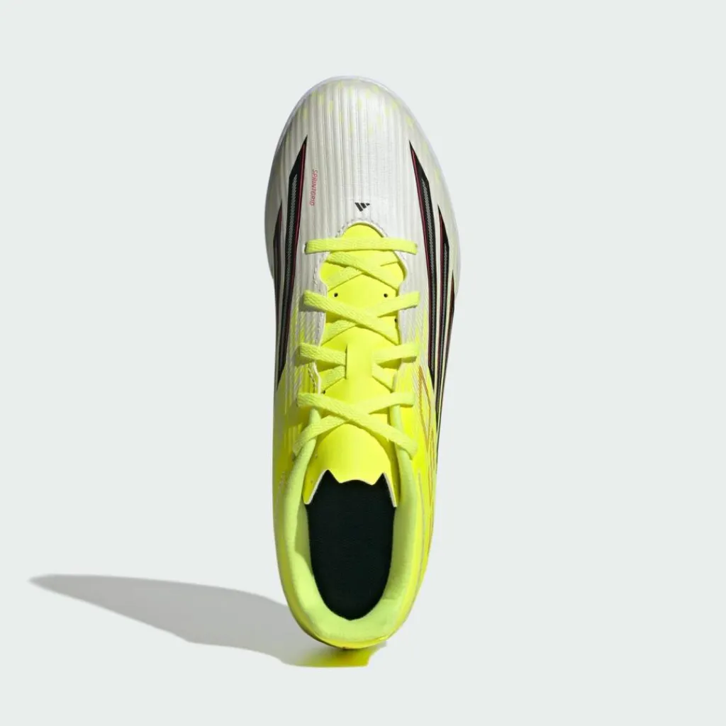 adidas Fußball|Fußballschuhe<· F50 CLUB Fußballschuh, Hallenböden Team Solar Yellow 2 / Core Black / Lucid Red