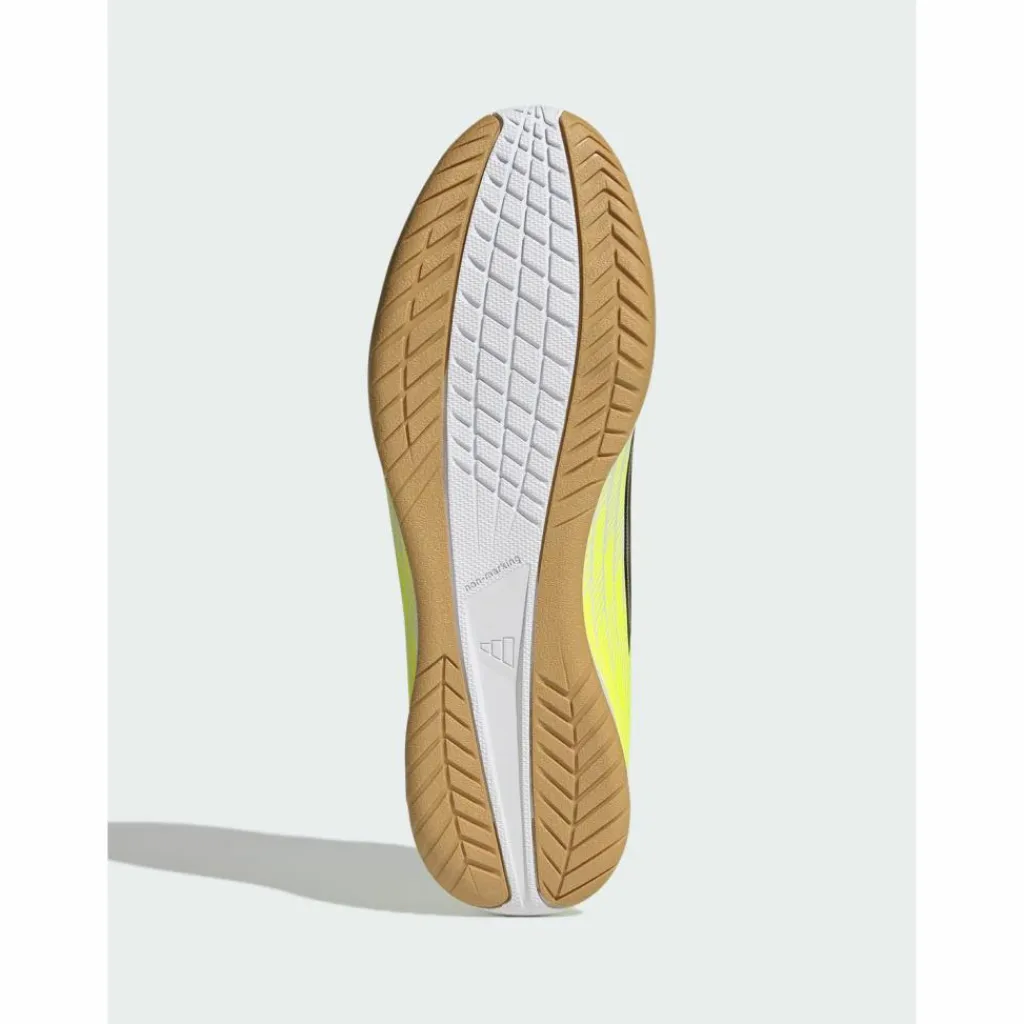 adidas Fußball|Fußballschuhe<· F50 CLUB Fußballschuh, Hallenböden Team Solar Yellow 2 / Core Black / Lucid Red