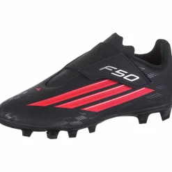 adidas Fußball|Fußball<· F50 CLUB VEL FG-MG J core black-lucid red-core black