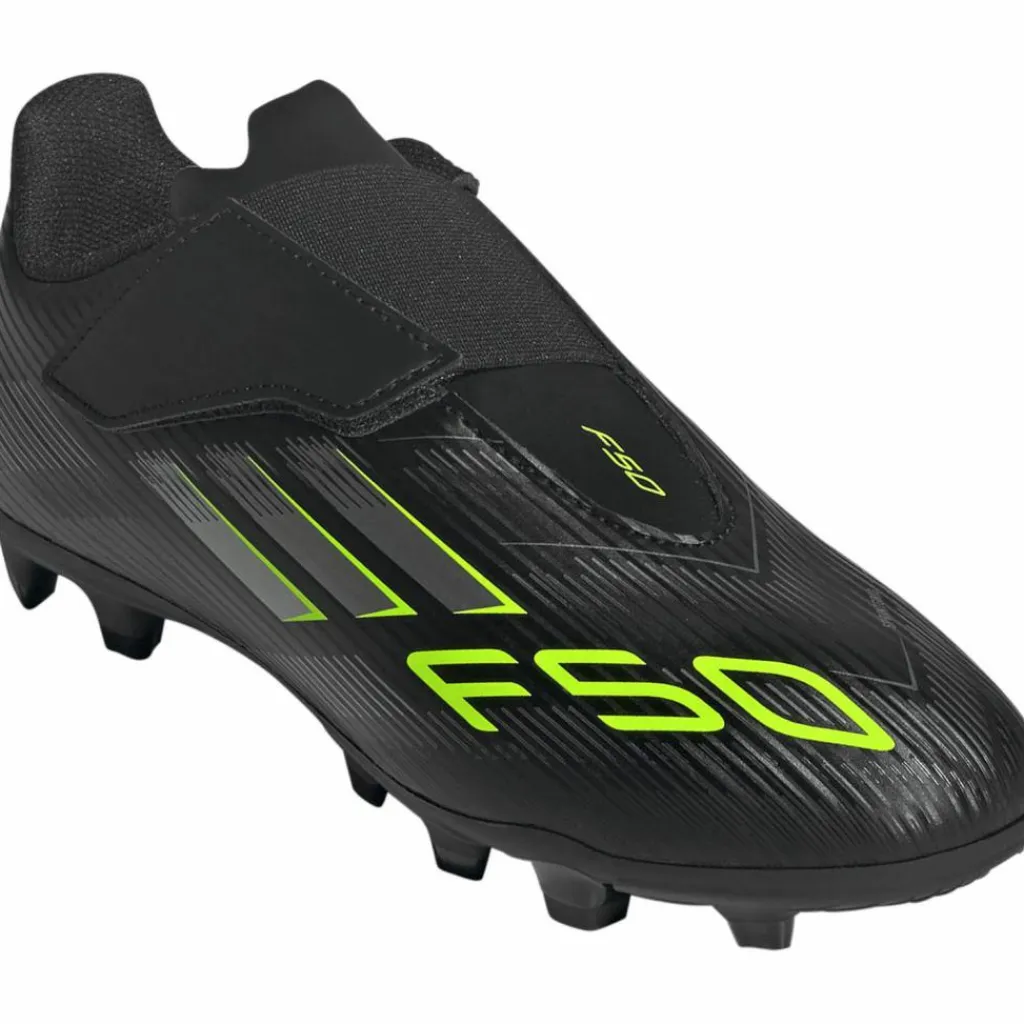 adidas Fußball|Fußball<· F50 CLUB VEL FG-MG J cblack-ironmt-luclem