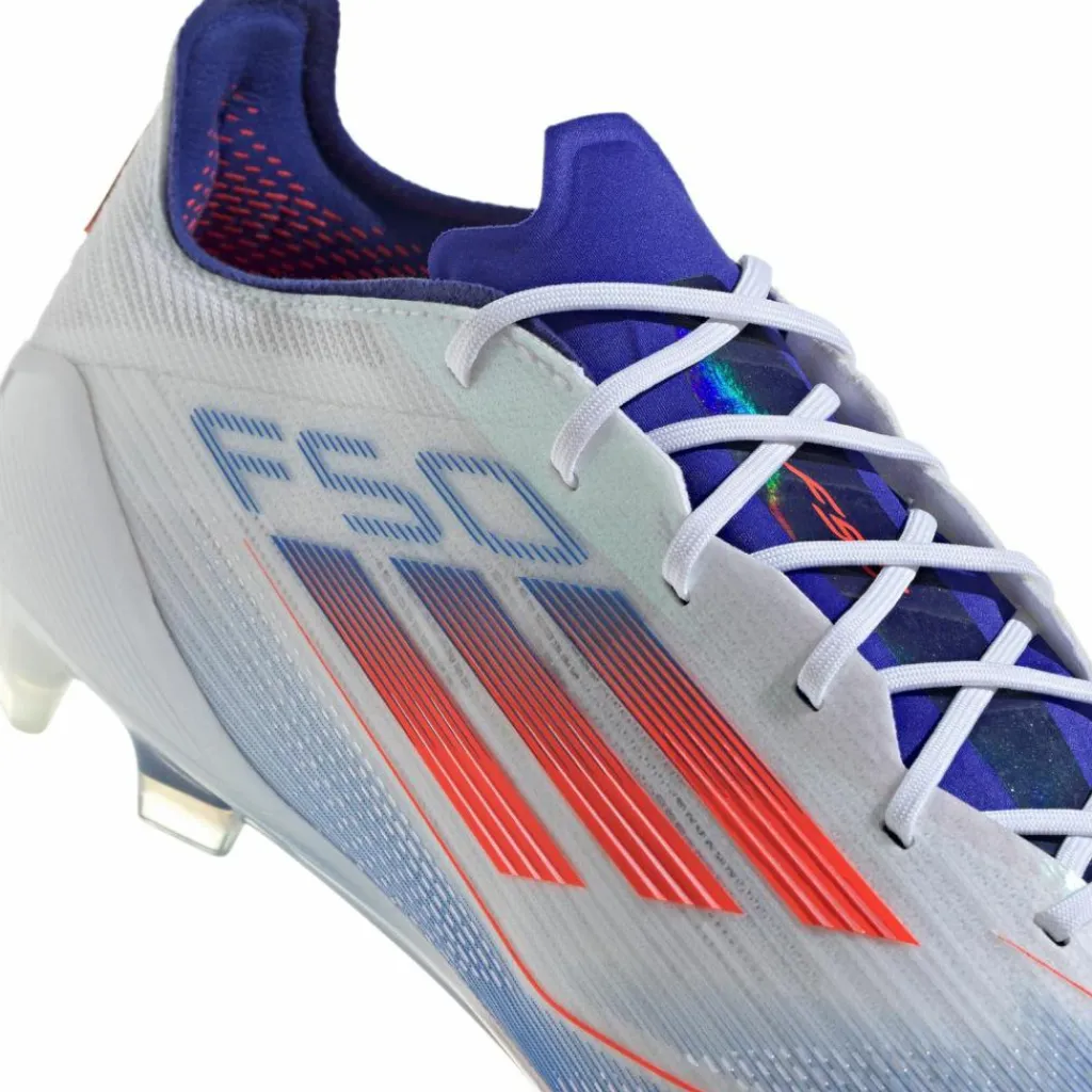 adidas Fußballschuhe<· F50 ELITE FG ftwr white-solar red-lucid blue