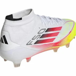 adidas Fußballschuhe<· F50 ELITE FG MID W ftwr white-lucid red-solar yellow