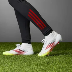adidas Fußballschuhe<· F50 ELITE FG MID W ftwr white-lucid red-solar yellow