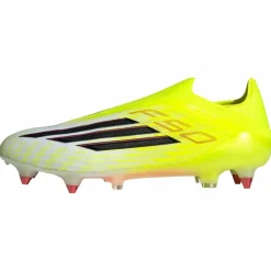 adidas Fußballschuhe|Fußballschuhe<· F50 ELITE Laceless SG Fußballschuh Team Solar Yellow 2 / Core Black / Lucid Red