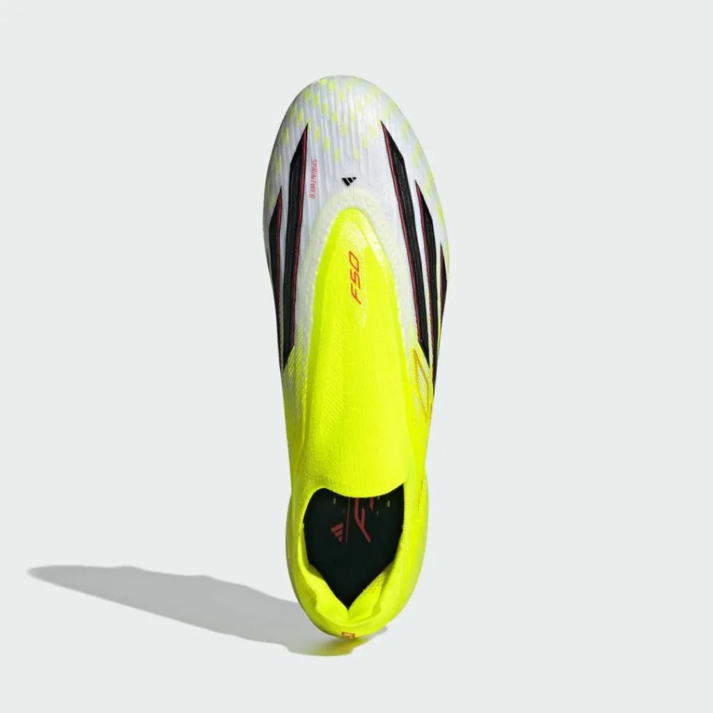 adidas Fußballschuhe|Fußballschuhe<· F50 ELITE Laceless SG Fußballschuh Team Solar Yellow 2 / Core Black / Lucid Red
