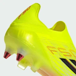 adidas Fußballschuhe|Fußballschuhe<· F50 ELITE Laceless SG Fußballschuh Team Solar Yellow 2 / Core Black / Lucid Red