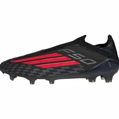 adidas Fußballschuhe|Fußballschuhe<· F50 ELITE Laceless Firm Ground Core Black / Lucid Red / Core Black