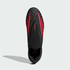 adidas Fußballschuhe|Fußballschuhe<· F50 ELITE Laceless Firm Ground Core Black / Lucid Red / Core Black