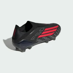 adidas Fußballschuhe|Fußballschuhe<· F50 ELITE Laceless Firm Ground Core Black / Lucid Red / Core Black
