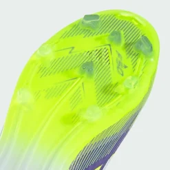 adidas Fußballschuhe<· F50 Elite Schnürsenkellose Purple Rush / Cloud White / Lucid Lemon