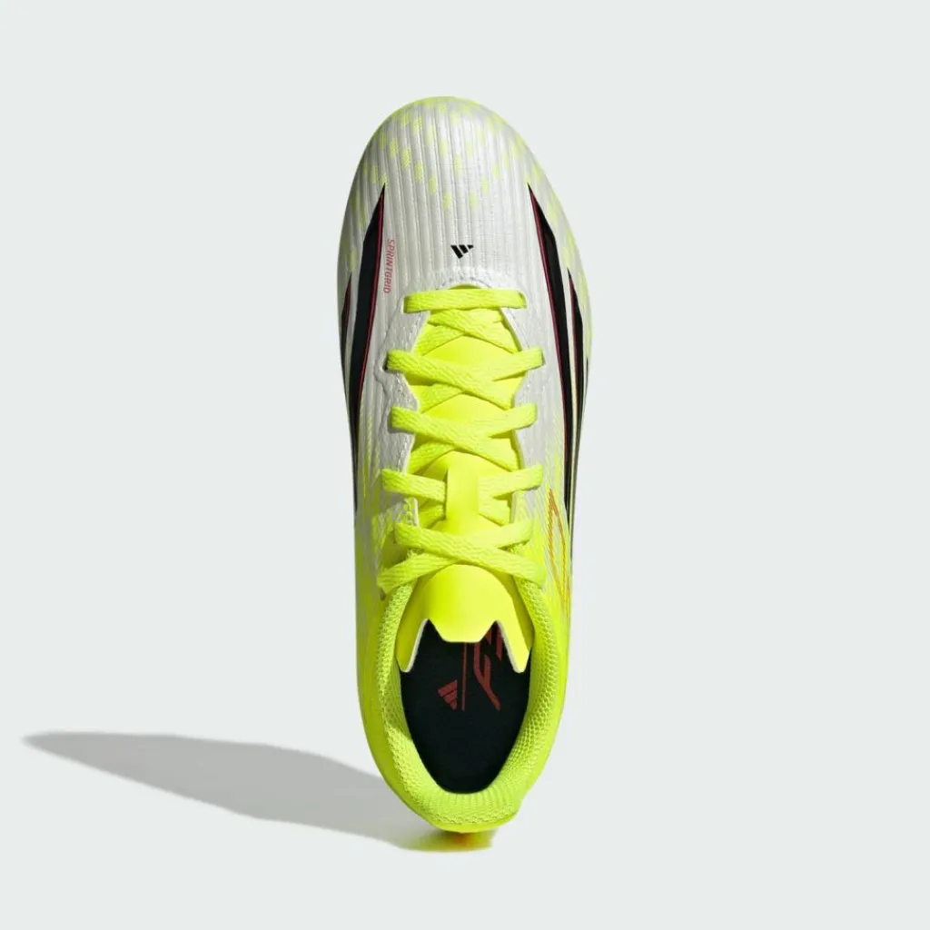 adidas Fußball|Fußballschuhe<· F50 LEAGUE Kids Fußballschuh, Team Solar Yellow 2 / Core Black / Lucid Red