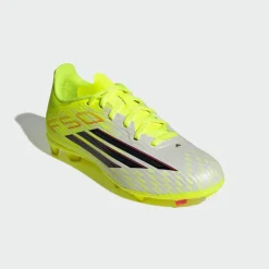 adidas Fußball|Fußballschuhe<· F50 LEAGUE Kids Fußballschuh, Team Solar Yellow 2 / Core Black / Lucid Red