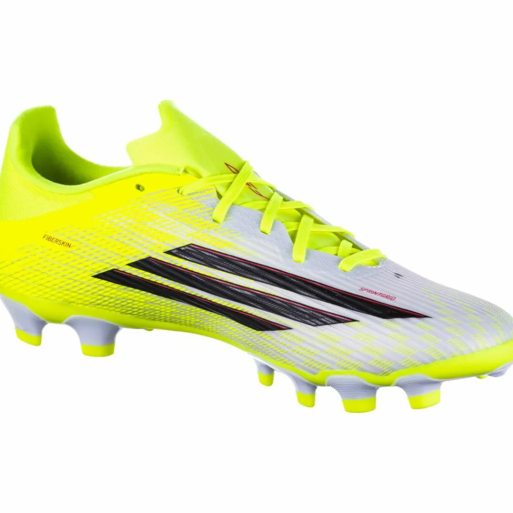 adidas Fußball|Fußball<· F50 LEAGUE MG team solar yellow-core black-lucid red