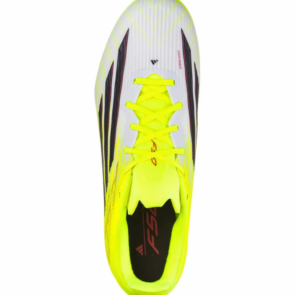 adidas Fußball|Fußball<· F50 LEAGUE MG team solar yellow-core black-lucid red