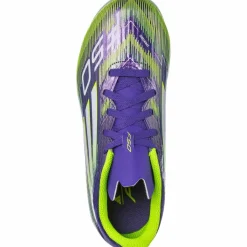 adidas Fußballschuhe<· F50 LEAGUE MG J purrus-ftwwht-luclem