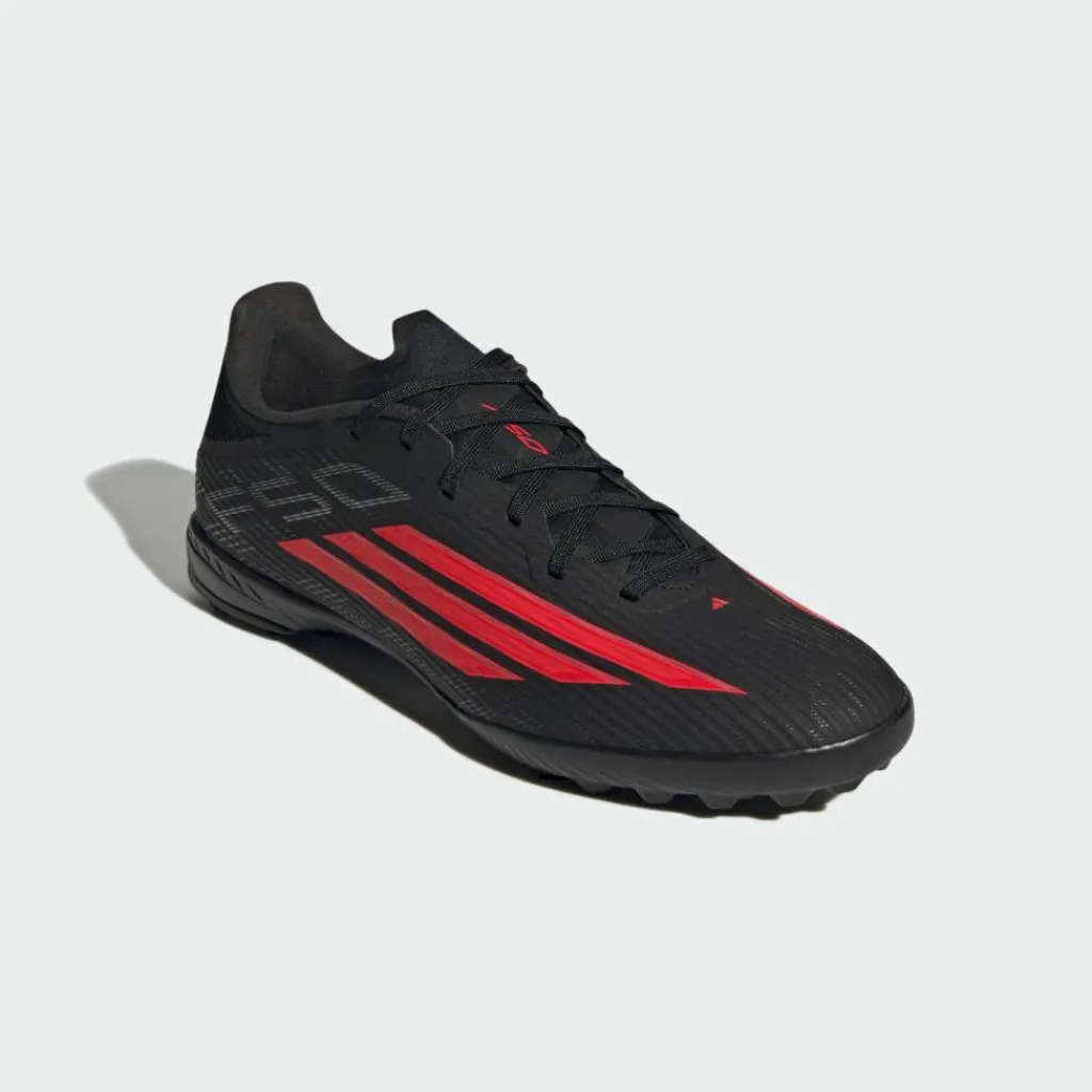 adidas Fußball|Fußballschuhe<· F50 LEAGUE Turf Fußballschuh Core Black / Lucid Red / Core Black