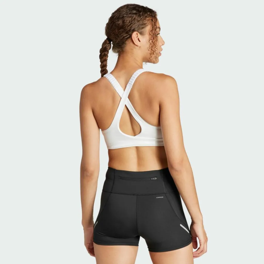 adidas Unterwäsche<· FastImpact Luxe Run High-Support White