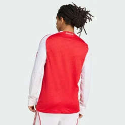 adidas Trikots<· FC Arsenal 25/26 Long Sleeve Heimtrikot Better Scarlet / White