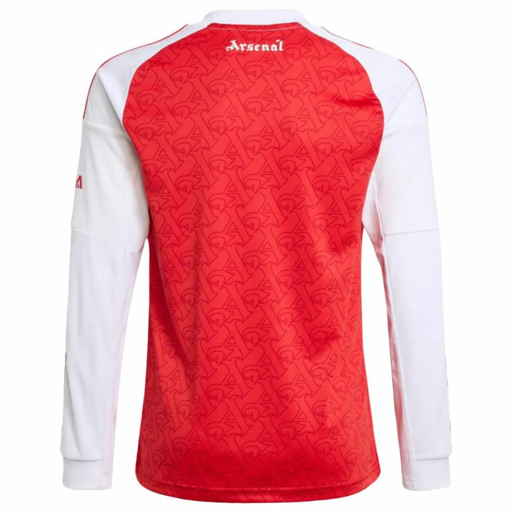adidas Trikots<· FC Arsenal 25/26 Long Sleeve Heimtrikot Better Scarlet / White