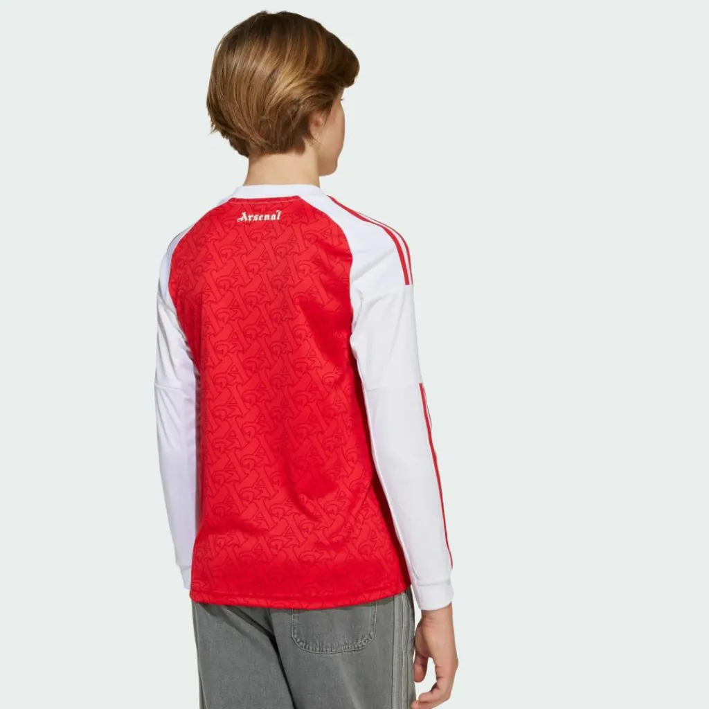 adidas Trikots<· FC Arsenal 25/26 Long Sleeve Heimtrikot Better Scarlet / White