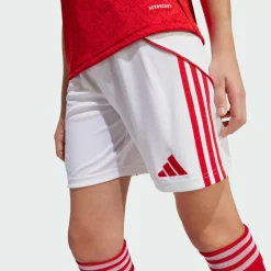 adidas Shorts<· FC Arsenal 25/26 Heimshorts White / Better Scarlet
