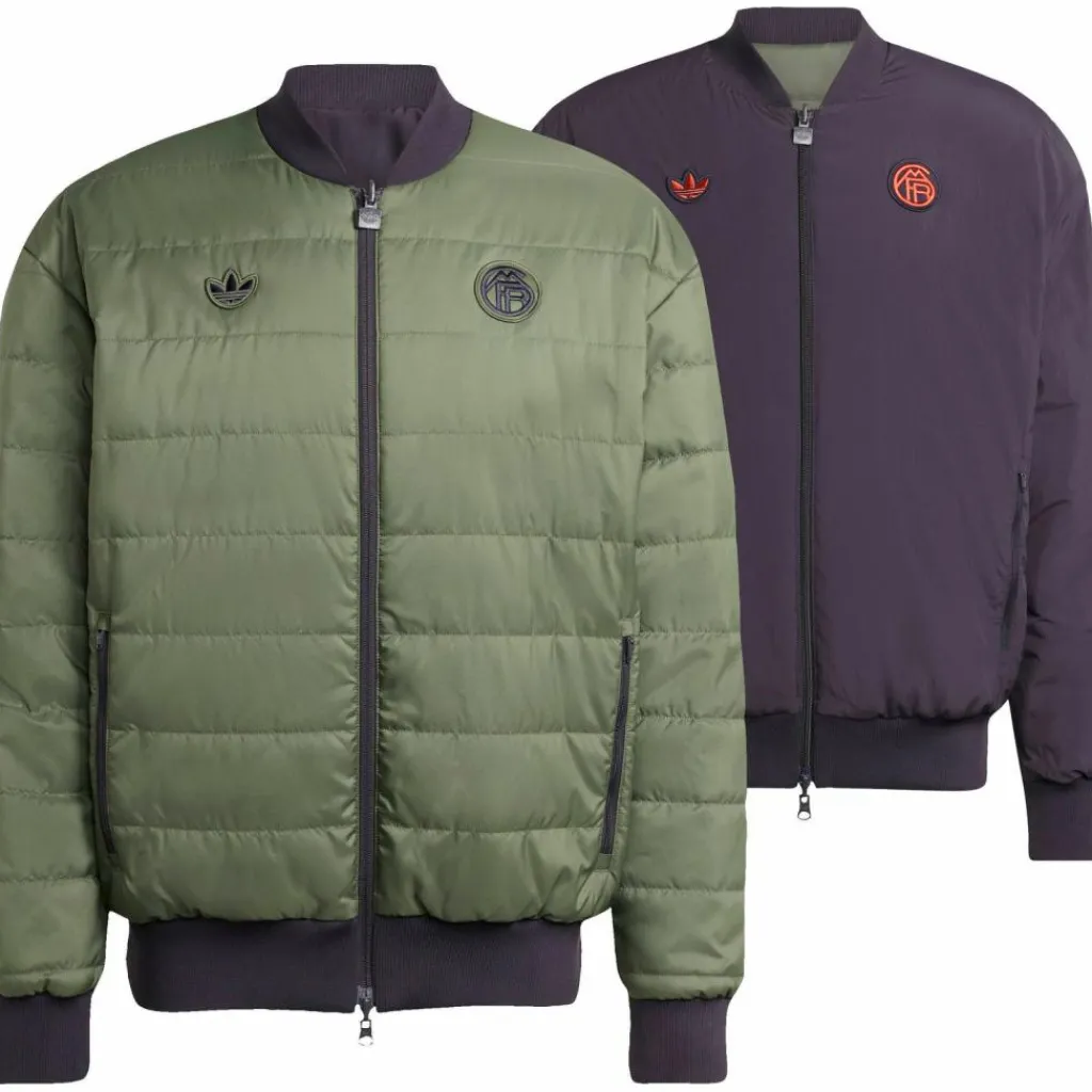 adidas Übergangsjacken<· FC Bayern München Icon aurbla-basgrn