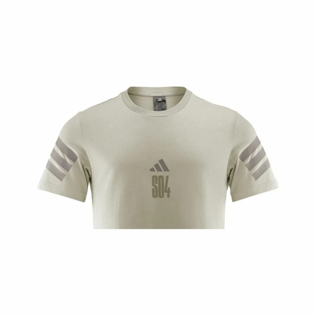 adidas Fußball<· FC Schalke 04 T-Shirt beige