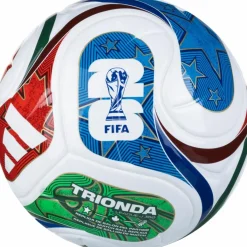 adidas Fußball|Bälle<· FIFA World Cup 26™ Trionda League J350 white-royblu-solblu