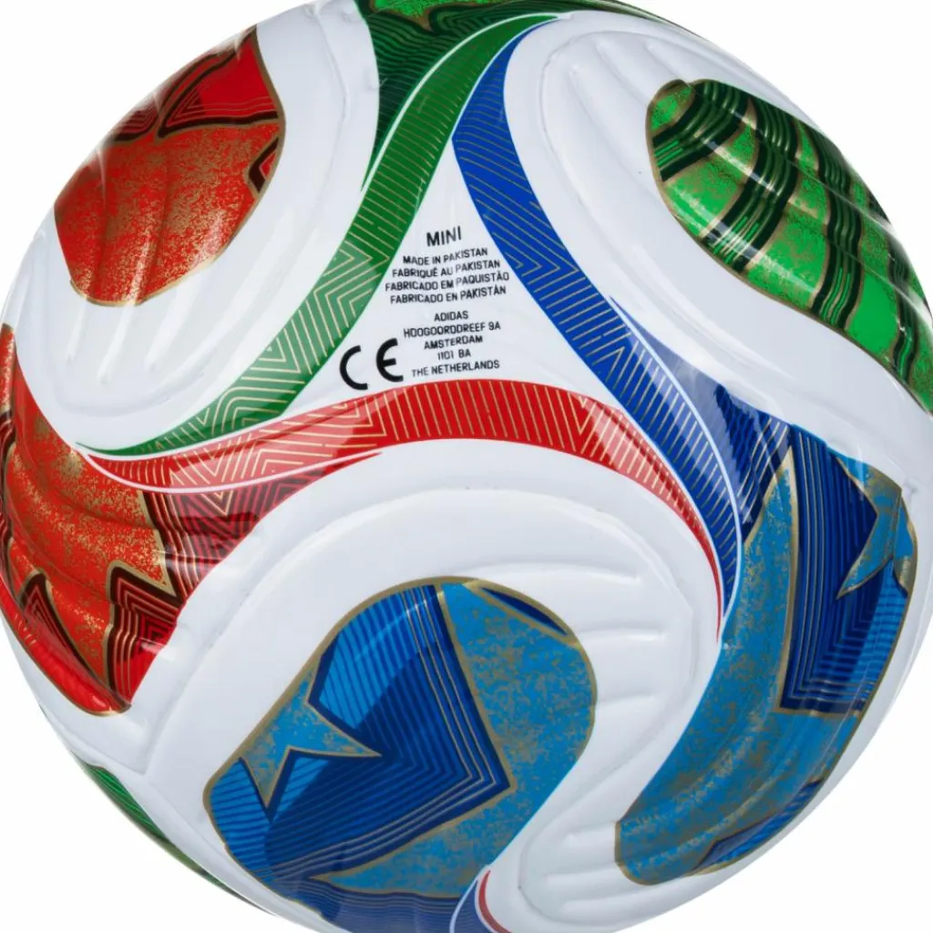 adidas Bälle<· FIFA World Cup 26™ Trionda Mini white-royblu-solblu