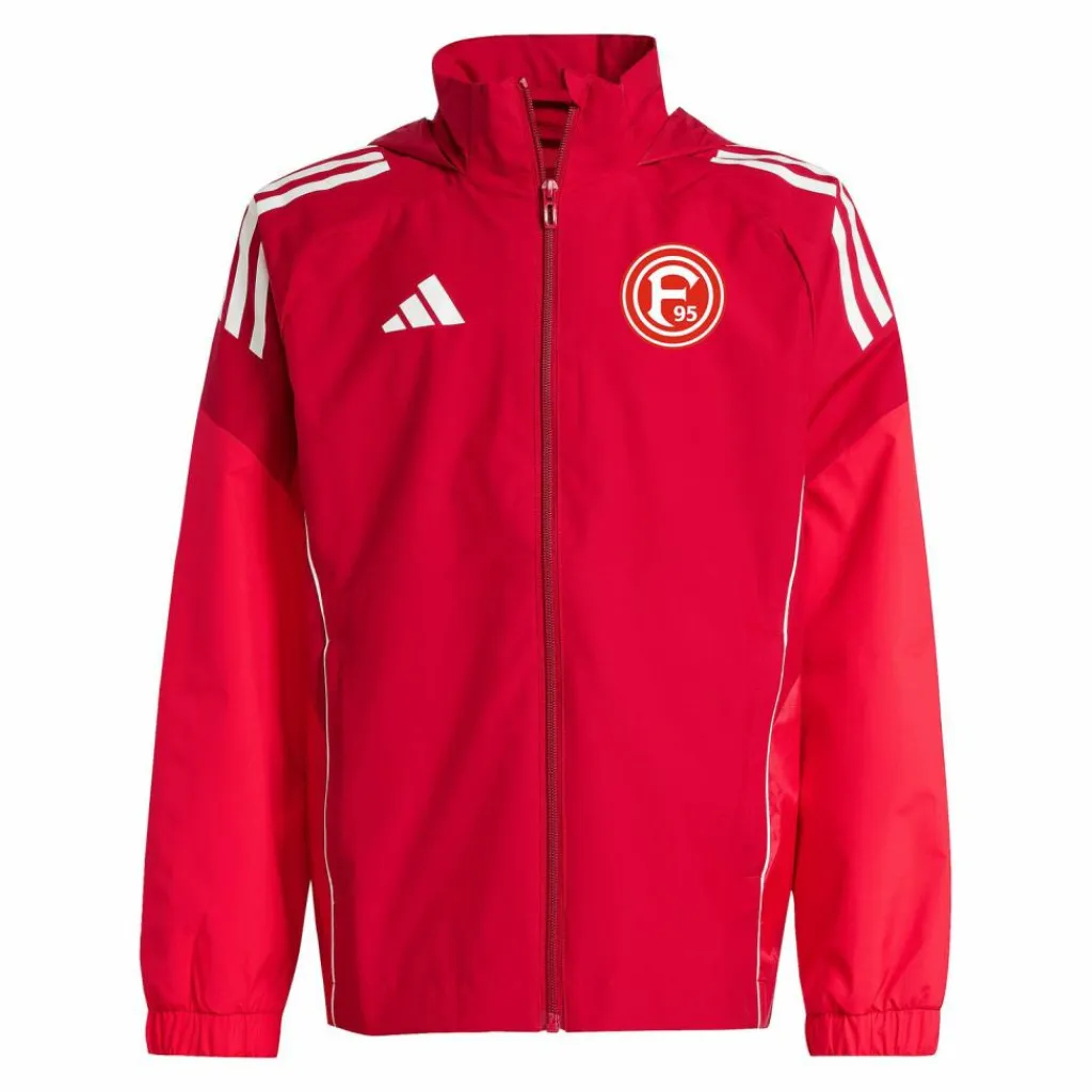 adidas Fußball|Jacken<· Fortuna Düsseldorf Trainingsjacke Kids rot