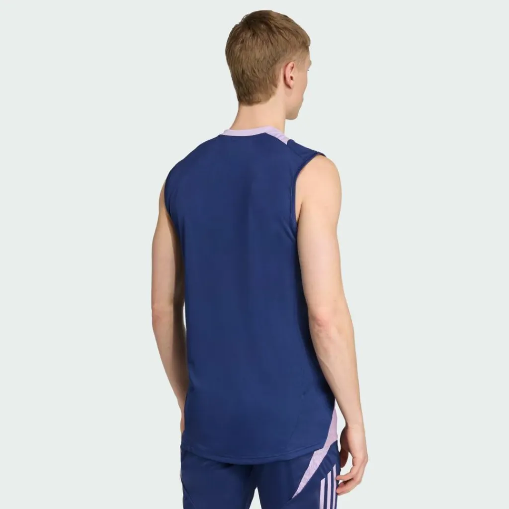 adidas Tops & Tanks<· Frankreich Singlet Dark Blue