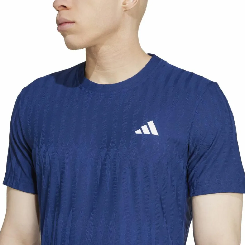 adidas Shirts|Tennis<· Freelift dark blue