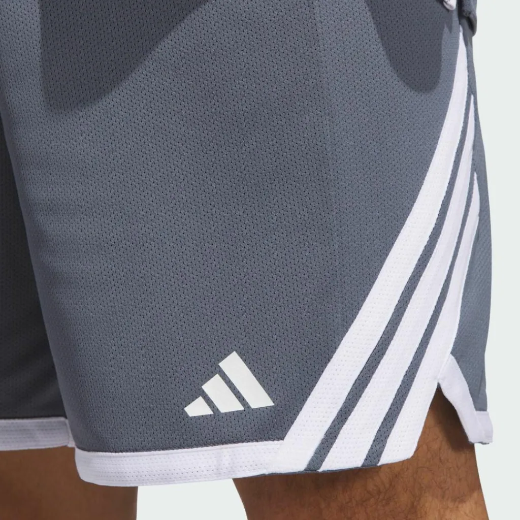 adidas Basketball|Basketball<· 3G Speed Basketball AEROREADY Shorts Grey Four / White
