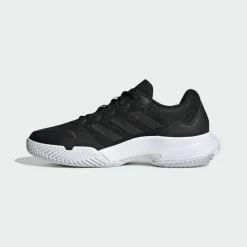 adidas Tennis<· Gamecourt 2.0 Tennisschuh Core Black / Core Black / Silver Metallic