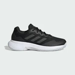 adidas Tennis<· Gamecourt 2.0 Tennisschuh Core Black / Core Black / Silver Metallic