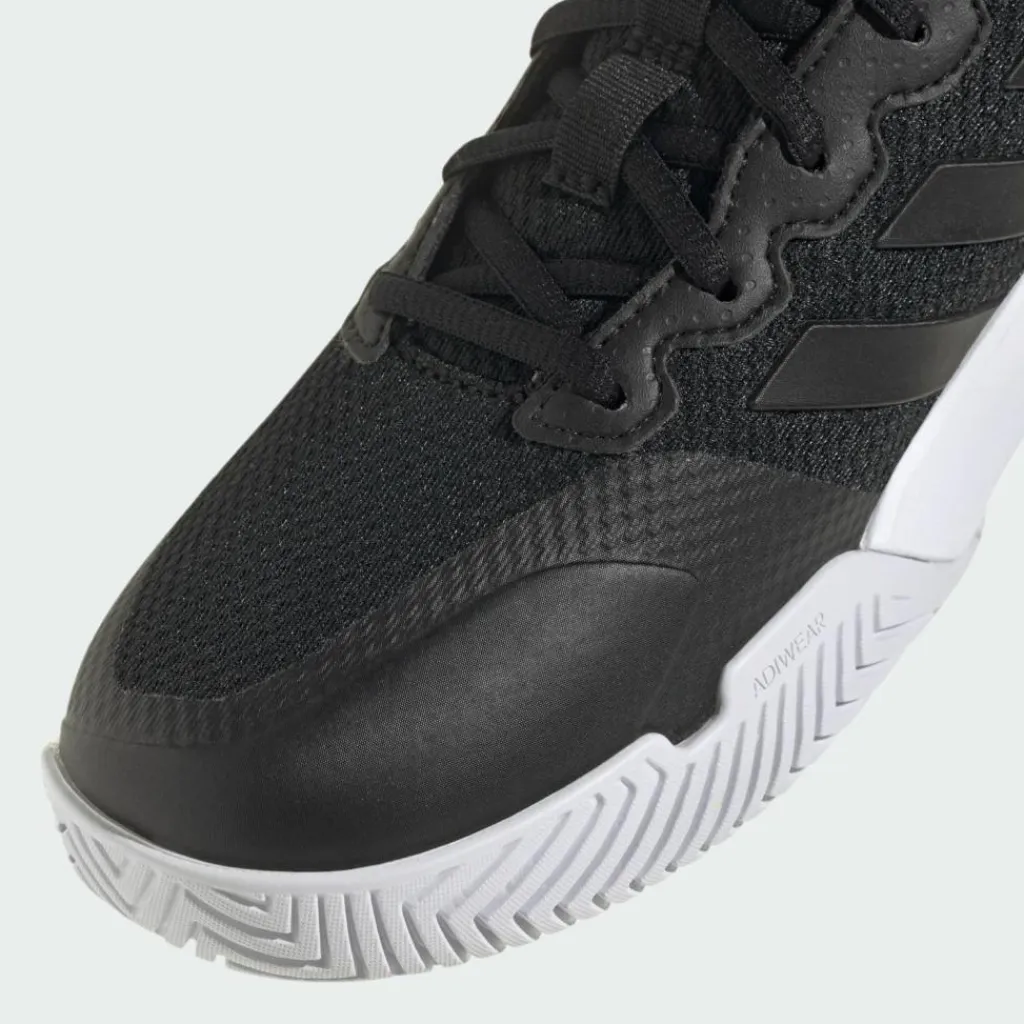 adidas Tennis<· Gamecourt 2.0 Tennisschuh Core Black / Core Black / Silver Metallic